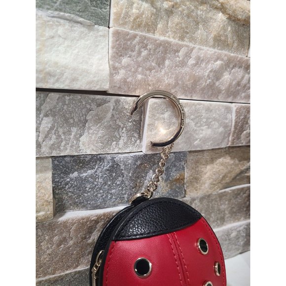 kate spade coin case pouch ladybug- Broken Clasp Keyring See Photos - Picture 3 of 15